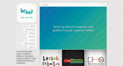 Desktop Screenshot of bebopdesign.com.br